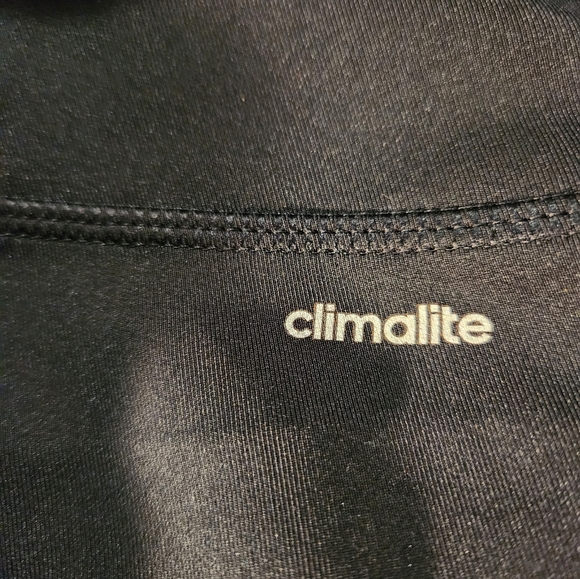ADIDAS CLIMATE CAPRI LEGGINGS BLACK SIZE MEDIUM - Picture 2 of 6